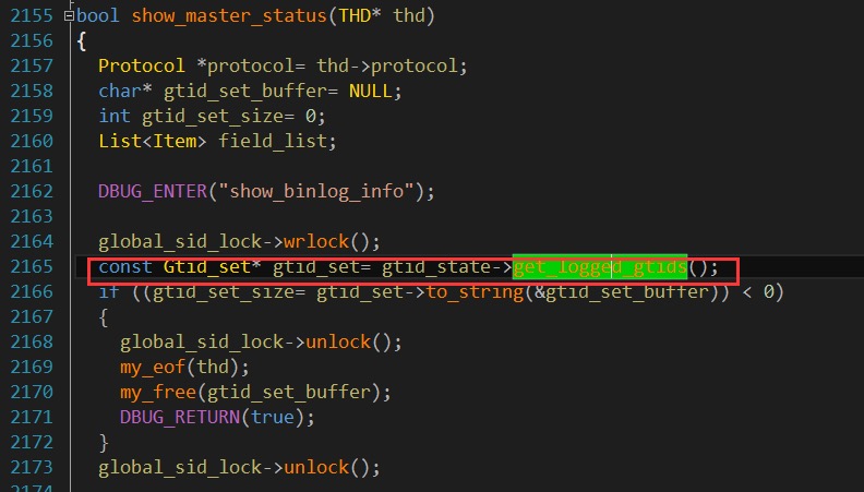 5.6 show master status